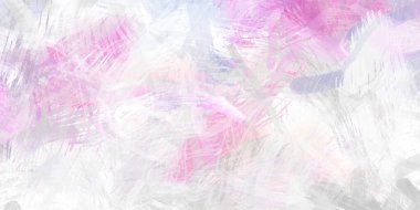 Soyut arkaplanda pürüzlü fırça darbeleri. Fırça boyası. Renkli boya darbeleri. Eşsiz duvar sanatı. Tuvaldeki modern sanat. Renkli çağdaş sanat eserleri.