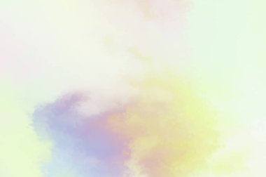 Modern fırça darbeleri. Poster, duvar sanatı, afiş, kart, kitap kapağı veya ambalaj için rahatlatıcı kompozisyonun yumuşak renkli çizimi. Pastel renklerle suluboya. 