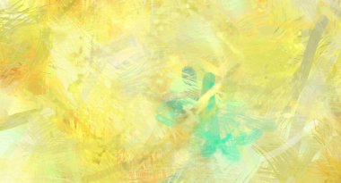 Soyut arkaplanda pürüzlü fırça darbeleri. Fırça boyası. Renkli boya darbeleri. Eşsiz duvar sanatı. Tuvaldeki modern sanat. Renkli çağdaş sanat eserleri.