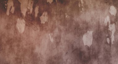 Gergin bir geçmişi ve sıkıntılı bir yapısı var. Renkli tozlu şablon. Tasarımınız için doku ve elementler. Çizik ve lekeli duvar kağıdı. Gotik duvar.