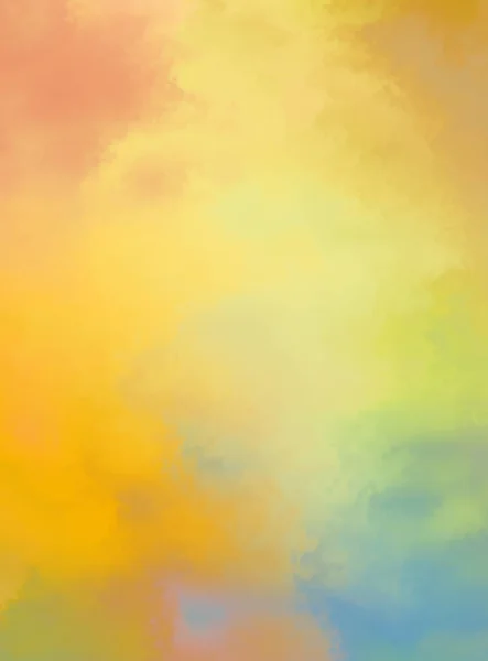 Modern Brush Strokes Painting Soft Color Painted Illustration Soothing Composition — Stock Photo, Image