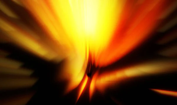 Следы Легких Частиц Черном Фоне Световая Взрывная Звезда Светящимися Частицами — стоковое фото