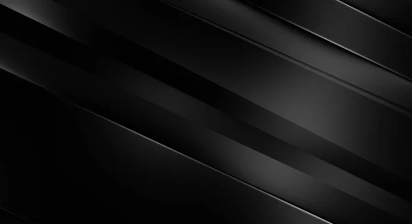 Czarny Tło Stylu Warstwami Geometrycznymi Streszczenie Ciemnej Futurystycznej Tapety Eleganckie — Zdjęcie stockowe