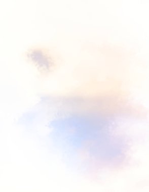 Modern fırça darbeleri. Poster, duvar sanatı, afiş, kart, kitap kapağı veya ambalaj için rahatlatıcı kompozisyonun yumuşak renkli çizimi. Pastel renklerle suluboya. 