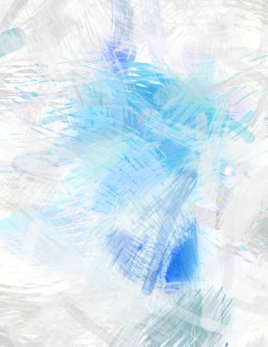 Soyut arkaplanda pürüzlü fırça darbeleri. Fırça boyası. Renkli boya darbeleri. Eşsiz duvar sanatı. Tuvaldeki modern sanat. Renkli çağdaş sanat eserleri.