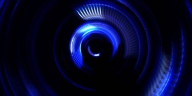 Fotoğraf makinesi konsepti. Soyut arkaplan. Dönen ışık ışınları. Hareketli kavramsal duvar kağıdı. Grafik dijital illüstrasyon. Parlayan neon ışıkları. Parlak sunum tasarım şablonu.