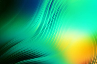 Soyut, enerjik bir arkaplan. Renkli, dalgalı duvar kâğıdı. Grafik konsept çizimi. Yumuşak dalgalı çizgiler. Girdap gibi renkli canlı şekiller..