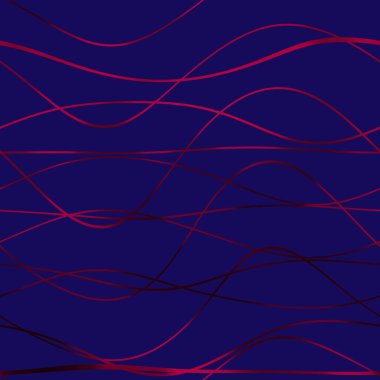 Dalgalı yansıtıcı çizgilerin kusursuz deseni. Lüks minimalist malzeme. Süs dalgasıyla dekoratif motif. Web, kartvizit, davetiye, poster, tekstil baskısı için zarif duvar kağıdı.