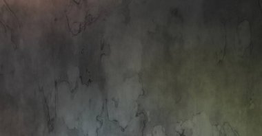 Grunge 'un geçmişi. Renkli şablon. Tasarımınız için doku ve elementler. Stres desenli gotik duvar. Büyük eski lekeli duvar kâğıdı. 