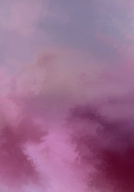 Modern fırça darbeleri. Poster, duvar sanatı, afiş, kart, kitap kapağı veya ambalaj için rahatlatıcı kompozisyonun yumuşak renkli çizimi. Pastel renklerle suluboya. 