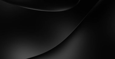 Web sitesi, poster, marka kimliği, broşür, sunum şablonu için lüks koyu bir arka plan. Dalgalı şekilli kaliteli tasarım. Dalgalanmalı soyut arkaplan. Pankart veya kapak tasarımı için dekorasyon.