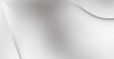 Dalgalanmalı soyut arkaplan. Pankart ya da kapak tasarımı için dekorasyon. Web sitesi, poster, marka kimliği, broşür, sunum şablonu için lüks ışık arka planı. Dalgalı şekilli kaliteli tasarım. 