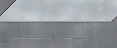 Katmanlı paneller. Fütürist soyut duvar kağıdı. Geometrik teknolojik yansıtıcı arka plan 3D metalik doku. Uzay gemisi desen yüzeyi.