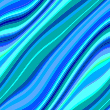 Renkli, dikişsiz şerit deseni. Soyut yüzey arkaplanı. Renkli duvar kağıtları. Retro parlak minimalist malzeme. Tekstil baskısı. Dekoratif motif.