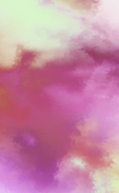 Modern fırça darbeleri. Poster, duvar sanatı, afiş, kart, kitap kapağı veya ambalaj için rahatlatıcı kompozisyonun yumuşak renkli çizimi. Pastel renklerle suluboya. 