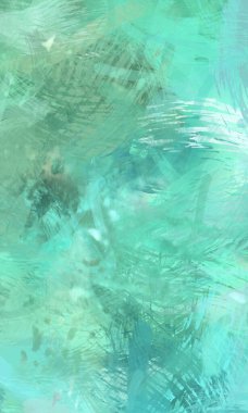 Soyut arkaplanda pürüzlü fırça darbeleri. Fırça boyası. Renkli boya darbeleri. Eşsiz duvar sanatı. Tuvaldeki modern sanat. Renkli çağdaş sanat eserleri.