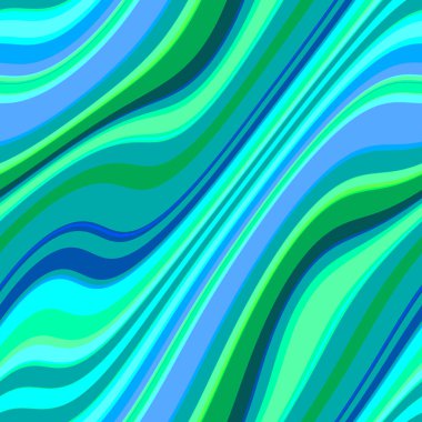 Renkli, dikişsiz şerit deseni. Soyut yüzey arkaplanı. Renkli duvar kağıtları. Retro parlak minimalist malzeme. Tekstil baskısı. Dekoratif motif.