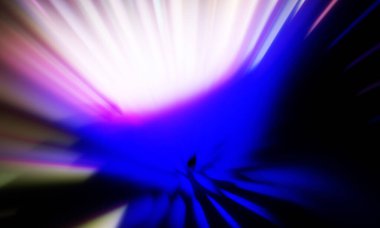 Siyah zemin üzerinde ışık parçacığı izleri. Parlayan parçacıkları ve çizgileri olan ışık patlaması yıldızı. Güzel hareketli soyut ışınlar duvar kağıdı. Renkli Patlama grafiği. Işık ışınlarının patlaması. 