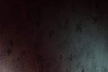 Gotik bir duvarda sıkıntılı ve kirli desenler var. Lekeli renkli hasarlı şablon. Tasarımınız için doku ve elementler. Pis duvar kâğıdı. Grunge arkaplanı.