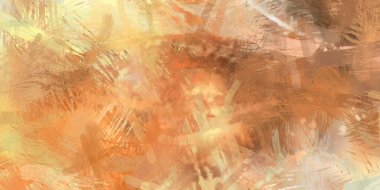 Soyut arkaplanda pürüzlü fırça darbeleri. Fırça boyası. Renkli boya darbeleri. Eşsiz duvar sanatı. Tuvaldeki modern sanat. Renkli çağdaş sanat eserleri.