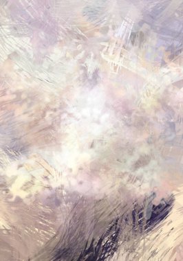 Soyut arkaplanda pürüzlü fırça darbeleri. Fırça boyası. Renkli boya darbeleri. Eşsiz duvar sanatı. Tuvaldeki modern sanat. Renkli çağdaş sanat eserleri.