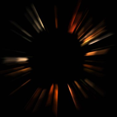 Canlı ve canlı ışık parlamalarının serin arkaplanı. Renkli parlak ışıklar patlama efektiyle görüntülenir. Parlak renkli arkaplan.