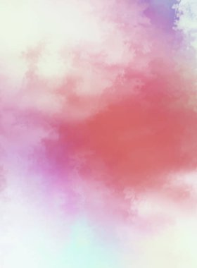 Modern fırça darbeleri. Poster, duvar sanatı, afiş, kart, kitap kapağı veya ambalaj için rahatlatıcı kompozisyonun yumuşak renkli çizimi. Pastel renklerle suluboya. 