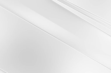 Soyut ışık fütüristik duvar kağıdı. Zarif, parlak çizgili arka plan. Geometrik katmanlı üç boyutlu beyaz arkaplan. Poster, broşür, sunum ve web sitesi için geometrik şablon tasarımı.