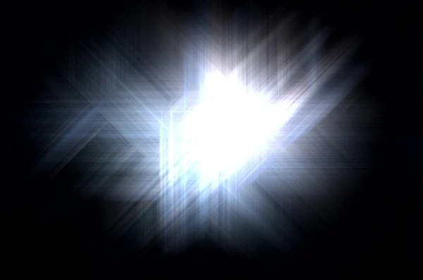 Glühendes Prisma Grenzelement Abstrakte Flare Geometrischen Hintergrund Grafische Darstellung Der — Stockfoto