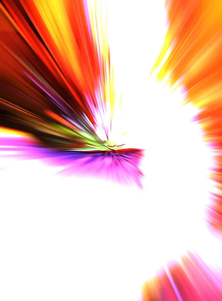 Colorful Vibrant Flashes Light Energy Warped Graphic Motion Background Dynamic — Stock Photo, Image