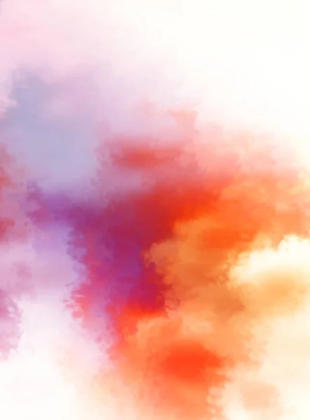 Modern Brush Strokes Painting Soft Color Painted Illustration Soothing Composition — Stock Photo, Image