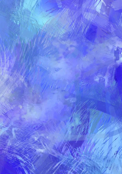 Soyut arkaplanda pürüzlü fırça darbeleri. Fırça boyası. Renkli boya darbeleri. Eşsiz duvar sanatı. Tuvaldeki modern sanat. Renkli çağdaş sanat eserleri.