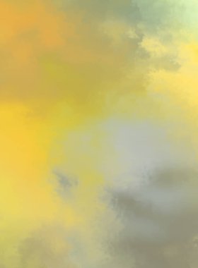 Modern fırça darbeleri. Poster, duvar sanatı, afiş, kart, kitap kapağı veya ambalaj için rahatlatıcı kompozisyonun yumuşak renkli çizimi. Pastel renklerle suluboya. 