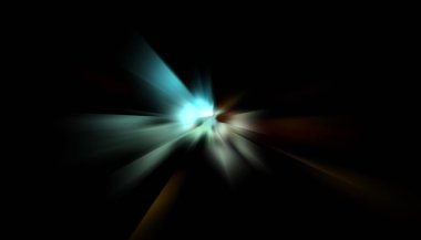 Parlayan yıldızın patlaması. Dinamik renkli arkaplan resmi. Parıldayan ışıklar duvar kağıdı. Tasarımınız için canlı şablon.