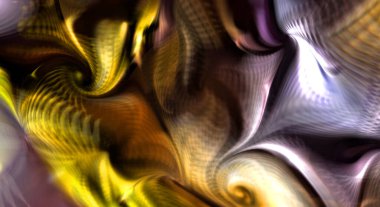 Hareketli girdapların soyut çizimi. Titreşimli renkli kıvrımların dönen akışı. Kıvrımlı ve kıvrımlı arka plan ve çizgiler. Garip duvar kâğıdı tasarımı. Dalgalanma arkaplanı.