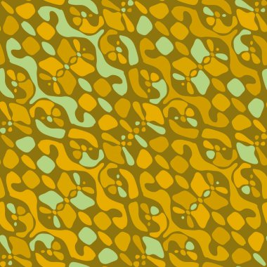 Yaratıcı karalama sanatı farklı şekil ve dokulara sahip kusursuz desen. Kolaj. Sanatsal arka plan. Soyut duvar kağıdı. Dekoratif hippi fayansları.