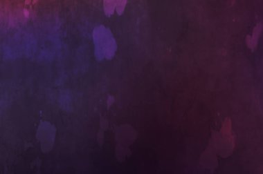 Gergin bir geçmişi ve sıkıntılı bir yapısı var. Renkli tozlu şablon. Tasarımınız için doku ve elementler. Çizik ve lekeli duvar kağıdı. Gotik duvar.