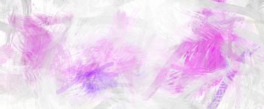 Soyut arkaplanda pürüzlü fırça darbeleri. Fırça boyası. Renkli boya darbeleri. Eşsiz duvar sanatı. Tuvaldeki modern sanat. Renkli çağdaş sanat eserleri.