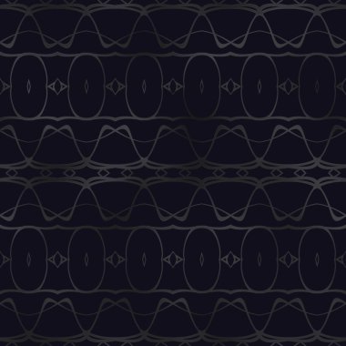 Dekoratif geometrik motif. Lüks minimalist süs malzemesi. İnce örgülü kusursuz desen. Web, kartvizit, davetiye, poster, tekstil baskısı için zarif duvar kağıdı.