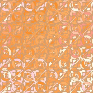 Yaratıcı karalama sanatı farklı şekil ve dokulara sahip kusursuz desen. Kolaj. Sanatsal arka plan. Soyut duvar kağıdı. Dekoratif hippi fayansları.