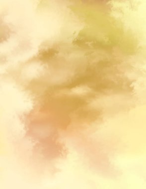 Modern fırça darbeleri. Poster, duvar sanatı, afiş, kart, kitap kapağı veya ambalaj için rahatlatıcı kompozisyonun yumuşak renkli çizimi. Pastel renklerle suluboya. 