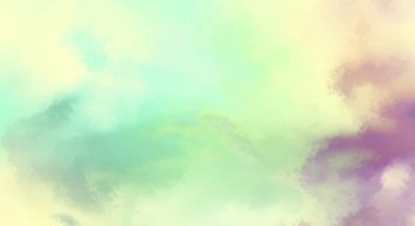 Modern fırça darbeleri. Poster, duvar sanatı, afiş, kart, kitap kapağı veya ambalaj için rahatlatıcı kompozisyonun yumuşak renkli çizimi. Pastel renklerle suluboya. 