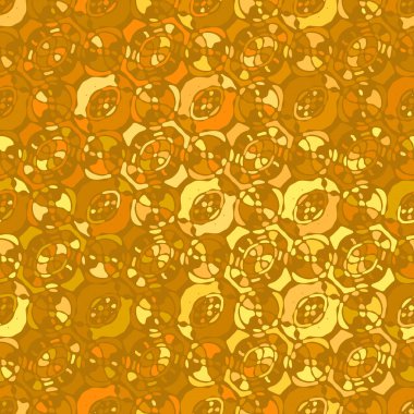 Yaratıcı karalama sanatı farklı şekil ve dokulara sahip kusursuz desen. Kolaj. Sanatsal arka plan. Soyut duvar kağıdı. Dekoratif hippi fayansları.