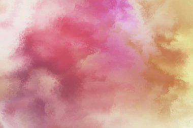 Modern fırça darbeleri. Poster, duvar sanatı, afiş, kart, kitap kapağı veya ambalaj için rahatlatıcı kompozisyonun yumuşak renkli çizimi. Pastel renklerle suluboya. 