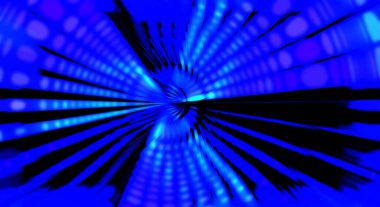 Siyah arkaplanda dönen ışık gösterisi. Lüks çizgiler. Parlak kıvrımlı duvar kağıdı. Uzay tüneli. Dönen ışık çemberi ya da maytap izi. Parlak konsept çizimi.