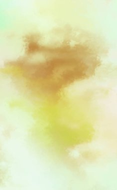 Modern fırça darbeleri. Poster, duvar sanatı, afiş, kart, kitap kapağı veya ambalaj için rahatlatıcı kompozisyonun yumuşak renkli çizimi. Pastel renklerle suluboya. 