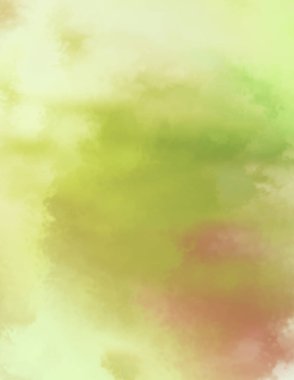 Modern fırça darbeleri. Poster, duvar sanatı, afiş, kart, kitap kapağı veya ambalaj için rahatlatıcı kompozisyonun yumuşak renkli çizimi. Pastel renklerle suluboya. 