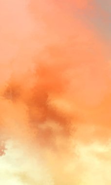 Modern fırça darbeleri. Poster, duvar sanatı, afiş, kart, kitap kapağı veya ambalaj için rahatlatıcı kompozisyonun yumuşak renkli çizimi. Pastel renklerle suluboya. 