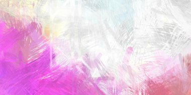 Soyut arkaplanda pürüzlü fırça darbeleri. Fırça boyası. Renkli boya darbeleri. Eşsiz duvar sanatı. Tuvaldeki modern sanat. Renkli çağdaş sanat eserleri.