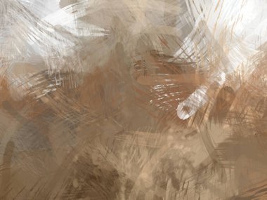 Soyut arkaplanda pürüzlü fırça darbeleri. Fırça boyası. Renkli boya darbeleri. Eşsiz duvar sanatı. Tuvaldeki modern sanat. Renkli çağdaş sanat eserleri.